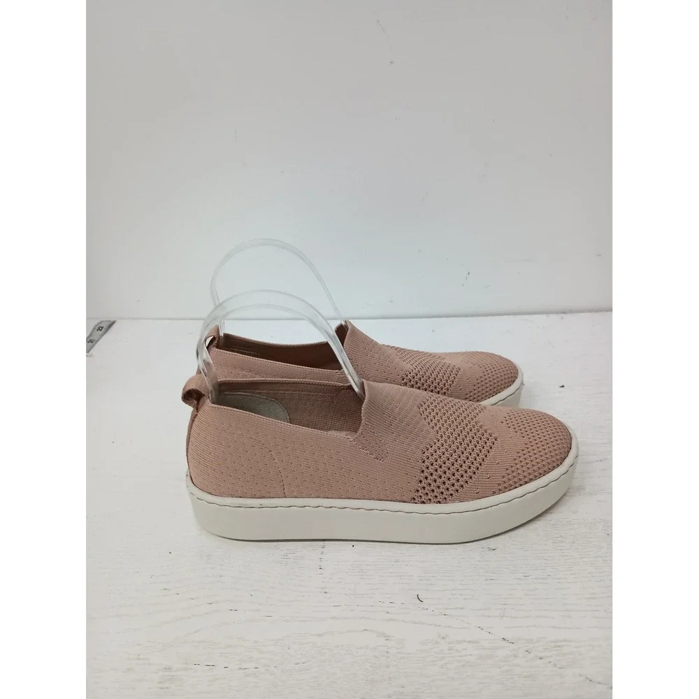 Born Koda Knit Slip On Shoes Womens 7.5 Pink Casual Comfort Walking Sneakers